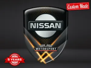 Nissan Silikon Abzeichen Limited Sport Racing Tuning Logo